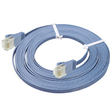 Load image into Gallery viewer, 50m CAT6 Ultra-thin Flat Ethernet Network LAN Cable, 50m Blue