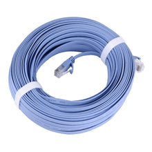 Load image into Gallery viewer, CAT6 Ultra-thin Flat Ethernet Network LAN Cable, 30m Blue