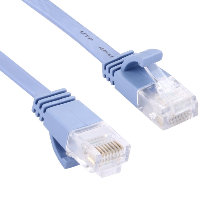CAT6 Ultra-thin Flat Ethernet Network LAN Cable, 30m Blue
