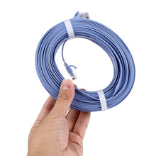 Load image into Gallery viewer, CAT6 Ultra-thin Flat Ethernet Network LAN Cable, 30m Blue