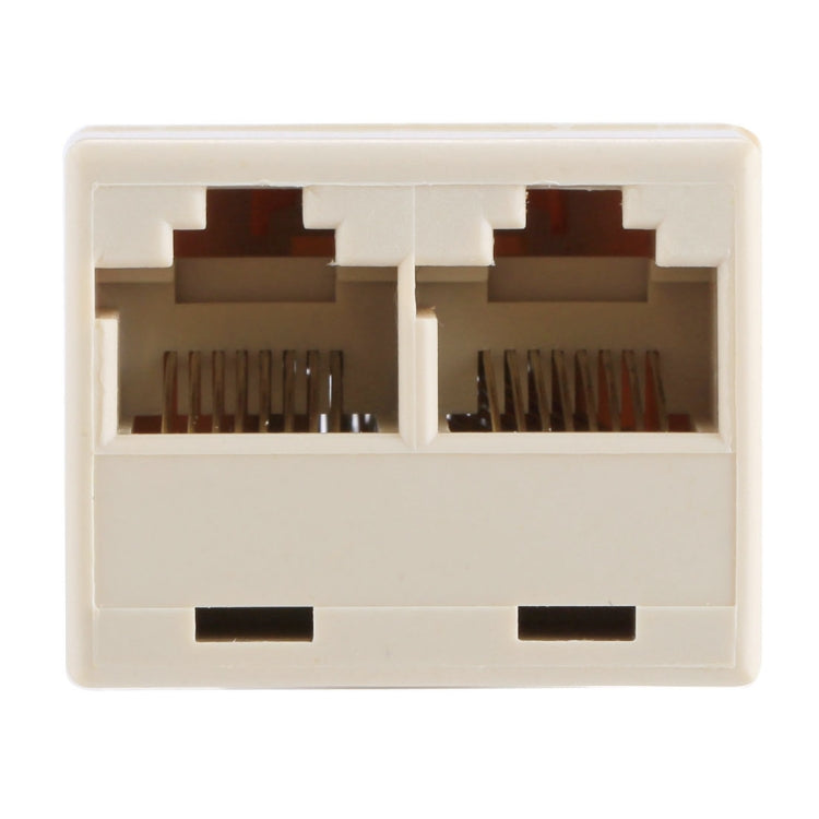 RJ45 1x2 Ethernet Connector Splitter, RJ45 Female to 2 Female