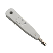 Load image into Gallery viewer, RJ45 / RJ12 / RJ11 Network BT Telephone Socket Multi Punch Insertion Tool(White)