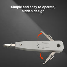 Load image into Gallery viewer, RJ45 / RJ12 / RJ11 Network BT Telephone Socket Multi Punch Insertion Tool(White)