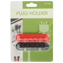 Load image into Gallery viewer, CC-595 Plastic Wire Cable Adhesive Plug Holder (Pair), Random Color Delivery