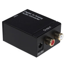 Load image into Gallery viewer, Digital to Analog Audio Converter , Spdif+Coaial to 2RCA--