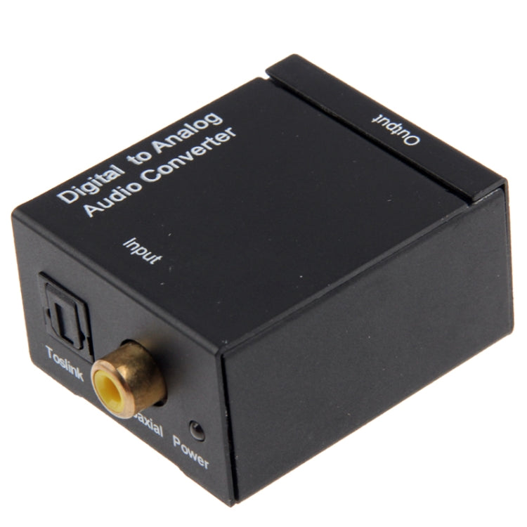 Digital to Analog Audio Converter , Spdif+Coaial to 2RCA--