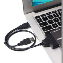 Load image into Gallery viewer, Double USB 2.0 to SATA Hard Drive Adapter Cable for 2.5 inch SATA HDD / SSD, Double USB 2.0 to SATA