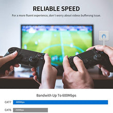 Load image into Gallery viewer, Gold Plated Head CAT7 High Speed 10Gbps Ultra-thin Flat Ethernet Network LAN Cable, 1m, 2m, 3m, 5m, 10m, 15m, 20m, 25m, 30m