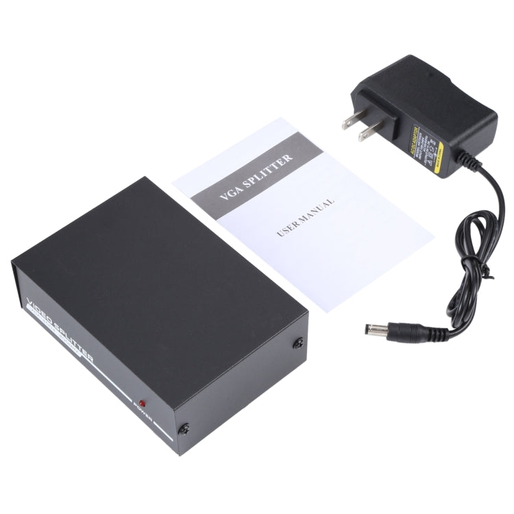 Mini 4 Ports VGA Splitter, 4 Ports