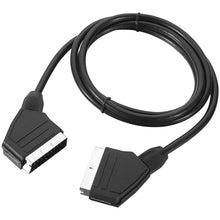 Load image into Gallery viewer, 20 Pin SCART to SCART Lead Cable for DVD/HDTV/AV/TV, Cable Length: 1.5m, 1.5m