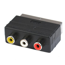 Load image into Gallery viewer, A/V to 20 Pin Male SCART Adapter, AV
