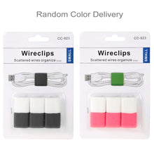 Load image into Gallery viewer, 6 PCS  Smart Wire Cable Clips Scattered Wires Organize, Random Color Delivery