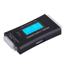 Load image into Gallery viewer, Digital LCD Display PC Computer 20/24 Pin Power Supply Tester Checker Power Measuring Diagnostic Tester Tool, ATX Connector with LCD
