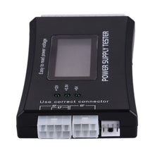 Load image into Gallery viewer, Digital LCD Display PC Computer 20/24 Pin Power Supply Tester Checker Power Measuring Diagnostic Tester Tool, ATX Connector with LCD