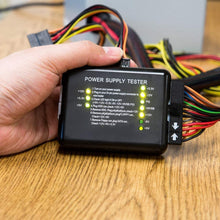 Load image into Gallery viewer, PC 20 / 24 Pin PSU ATX SATA HD Power Supply Tester, ATX Connector