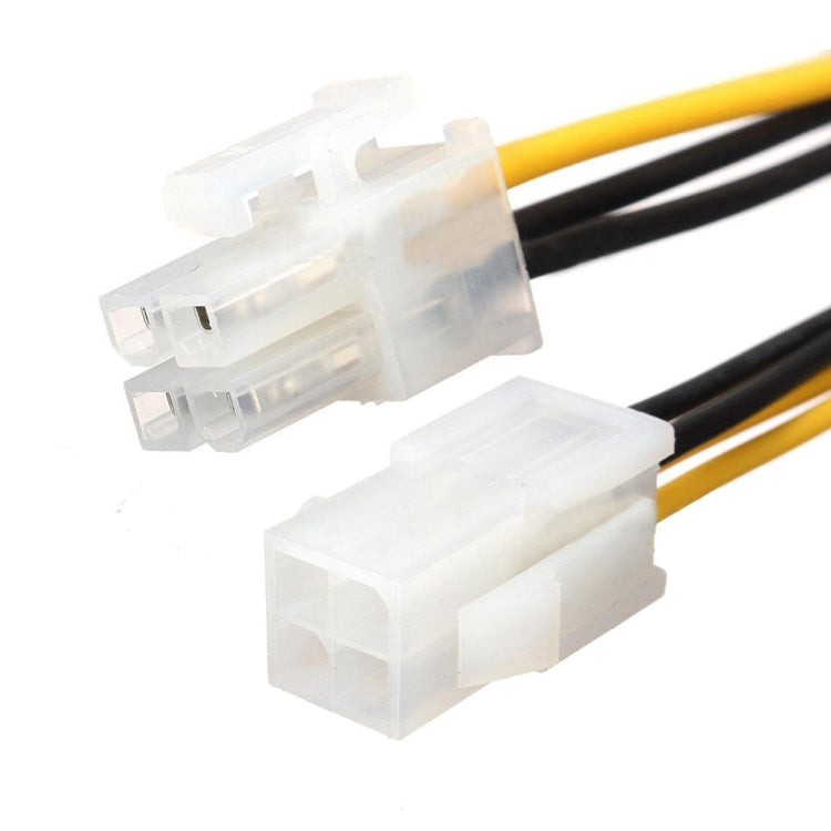 ATX 4 Pin Male to Female Power Supply Extension Cable Cord Connector, 4 Pin Male to 4 Pin Female