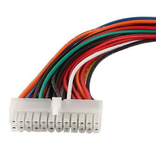Load image into Gallery viewer, 24 Pin Male to 24 Pin Female ATX Extension Cable, Length: 25cm, 24Pin Male to 24Pin Female, 25cm