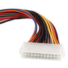 Load image into Gallery viewer, 24 Pin Male to 24 Pin Female ATX Extension Cable, Length: 25cm, 24Pin Male to 24Pin Female, 25cm
