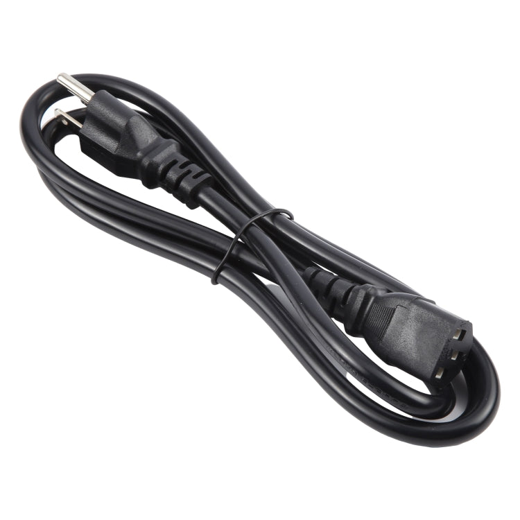 Universal US 3 Prong AC Power Cords for Desktop Computer Printer Monitor Plug, Length:1.5m, 1.5m