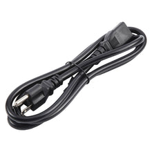 Load image into Gallery viewer, Universal US 3 Prong AC Power Cords for Desktop Computer Printer Monitor Plug, Length: 1.8m, 1.8m