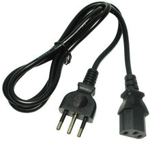 Load image into Gallery viewer, 3 Prong AC Desktop PC Italy Standards Power Cord, Cable Length: 1.5m, Italy Plug, 1.2m, Italy Plug, 1.5m
