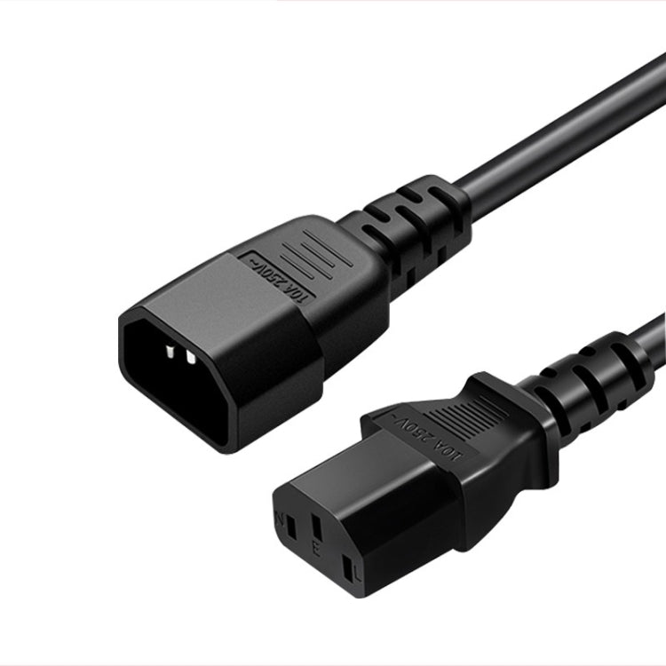 1.5m AC 3 Prong PC Power Extension Cord/Cable, 1.5m