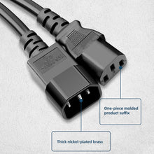 Load image into Gallery viewer, 1.5m AC 3 Prong PC Power Extension Cord/Cable, 1.5m