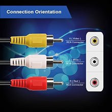 Load image into Gallery viewer, 3.5mm Male Stereo Jack to 3 Male RCA Plugs Cable, Length: 75cm