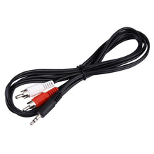 Load image into Gallery viewer, Good Quality Jack 3.5mm Stereo to RCA Male Audio Cable, Length: 1.5m, Good Quality, Length: 1.5m