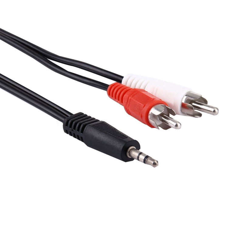 Good Quality Jack 3.5mm Stereo to RCA Male Audio Cable, Length: 1.5m, Good Quality, Length: 1.5m
