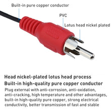 Load image into Gallery viewer, Good Quality Jack 3.5mm Stereo to RCA Male Audio Cable, Length: 5m, Good Quality, Length: 5m