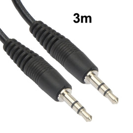 Aux cable, 3.5mm Male Mini Plug Stereo Audio Cable, 3m