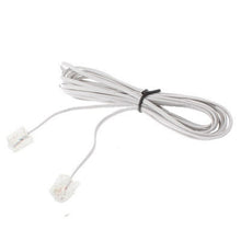 Load image into Gallery viewer, 2 Core RJ11 to RJ11 Telephone cable, Length: 3m, Length: 3m