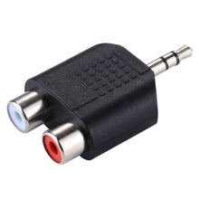 Load image into Gallery viewer, RCA Female to 3.5mm Male Jack Audio Y Adapter, 2 RCA Female to 3.5mm, 2 RCA(AV) Female to 3.5mm