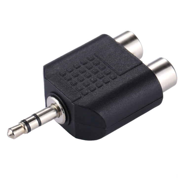 RCA Female to 3.5mm Male Jack Audio Y Adapter, 2 RCA Female to 3.5mm, 2 RCA(AV) Female to 3.5mm