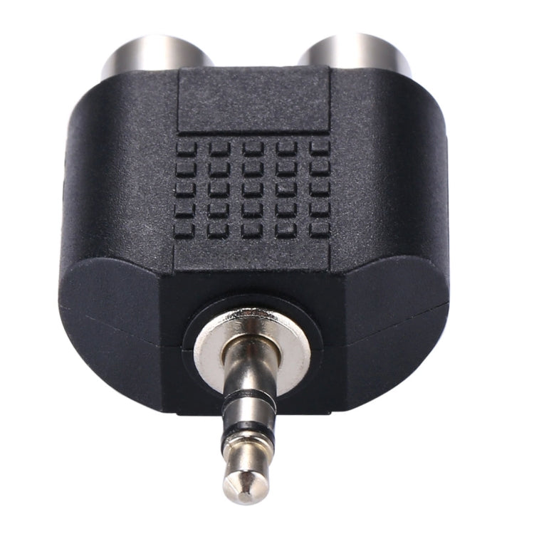 RCA Female to 3.5mm Male Jack Audio Y Adapter, 2 RCA Female to 3.5mm, 2 RCA(AV) Female to 3.5mm