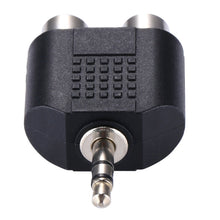 Load image into Gallery viewer, RCA Female to 3.5mm Male Jack Audio Y Adapter, 2 RCA Female to 3.5mm, 2 RCA(AV) Female to 3.5mm