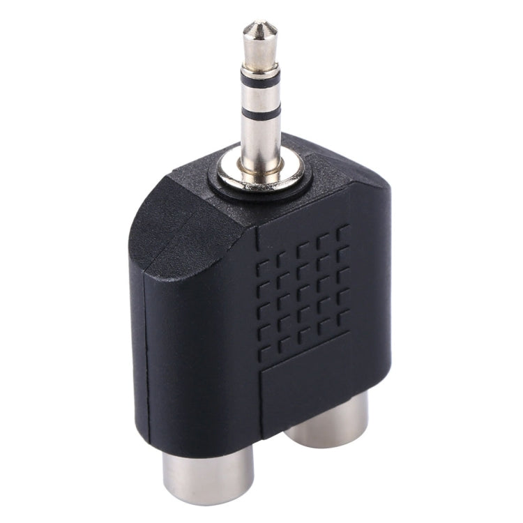 RCA Female to 3.5mm Male Jack Audio Y Adapter, 2 RCA Female to 3.5mm, 2 RCA(AV) Female to 3.5mm