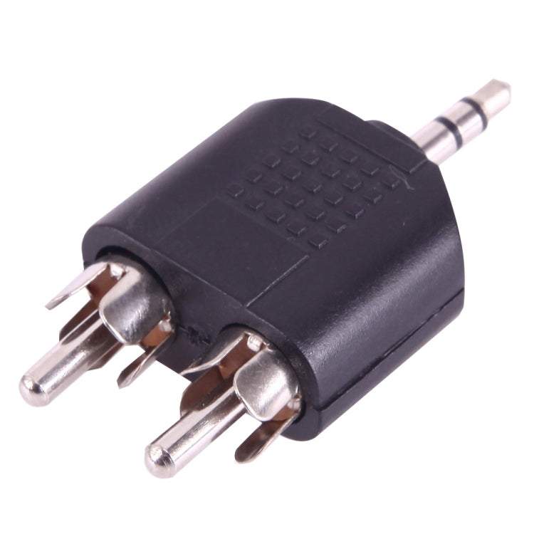 2 RCA Male to 3.5mm Male Jack Audio Y Adapter, 2 RCA Male to 3.5mm
