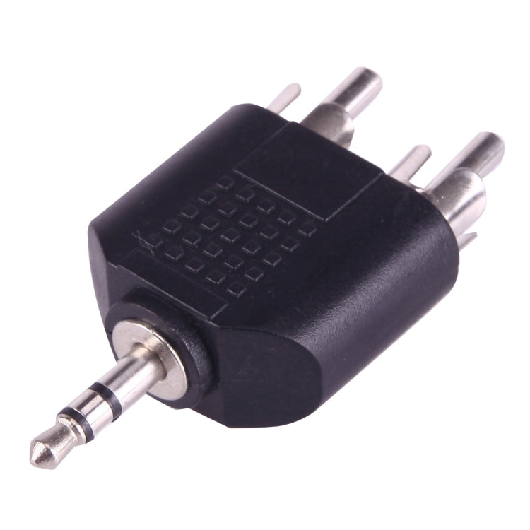 2 RCA Male to 3.5mm Male Jack Audio Y Adapter, 2 RCA Male to 3.5mm