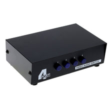Load image into Gallery viewer, 4 Port Input 1 Output Audio Video AV RCA Switch Box, 4 Input 1 Output-