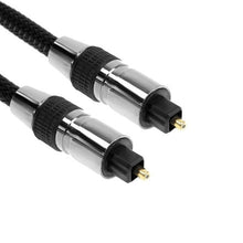 Load image into Gallery viewer, Braided Optical Audio Cable, OD: 5.0mm, Length: 2m, OD: 5.0mm