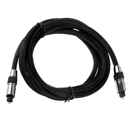 Braided Optical Audio Cable, OD: 5.0mm, Length: 2m, OD: 5.0mm