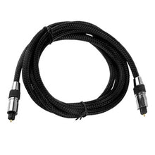 Load image into Gallery viewer, Braided Optical Audio Cable, OD: 5.0mm, Length: 2m, OD: 5.0mm