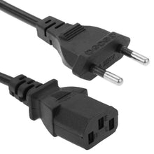 Load image into Gallery viewer, EU Power Cord, Cable Length: 1.5m, 1.5m