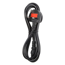 Load image into Gallery viewer, Big UK Plug Computer PC Power Cord 3 Pin Cable, Length:1.5m, 1.5m
