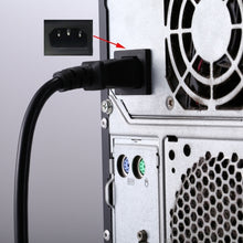 Load image into Gallery viewer, Computer PC Power Cord 3 Pin Cable, Length: 1.8m, AU Plug, 1.8m