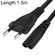 Load image into Gallery viewer, 2 Prong Style EU Notebook Power Cord, Cable Length: 1.5m, 1.5m