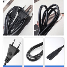 Load image into Gallery viewer, 2 Prong Style EU Notebook Power Cord, Cable Length: 1.5m, 1.5m