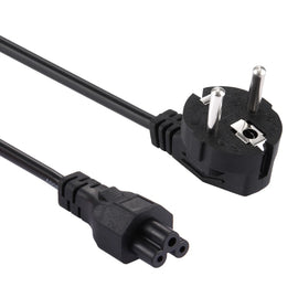 1.5m 3 Prong Style EU Notebook Power Cord, EU Plug, Length:1.5m